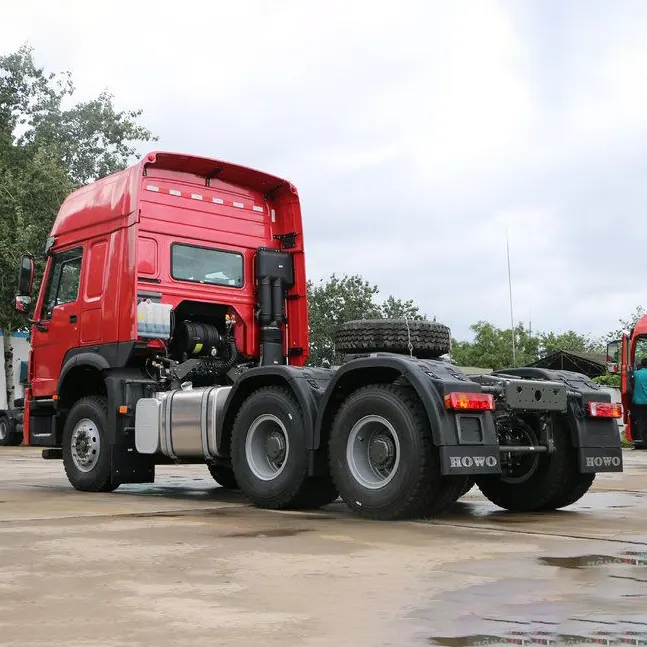 Sinotruk Howo 10 Wheelers 6*4 Truck Tractor met Euro 2 Euro 4 371hp 380hp 420hp